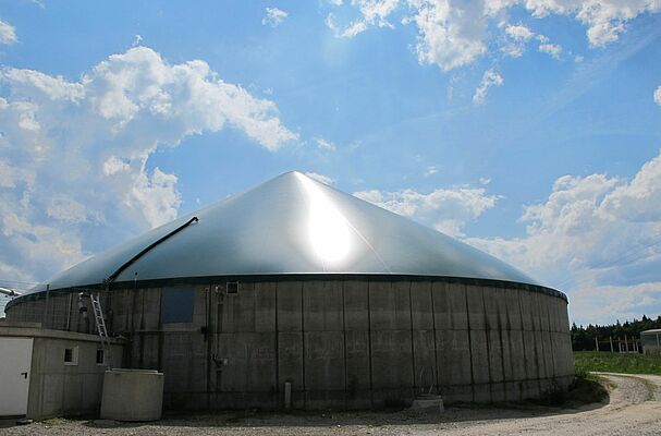 Biogas Behälter