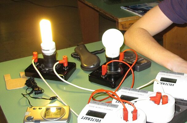 Lampen im Vergleich
