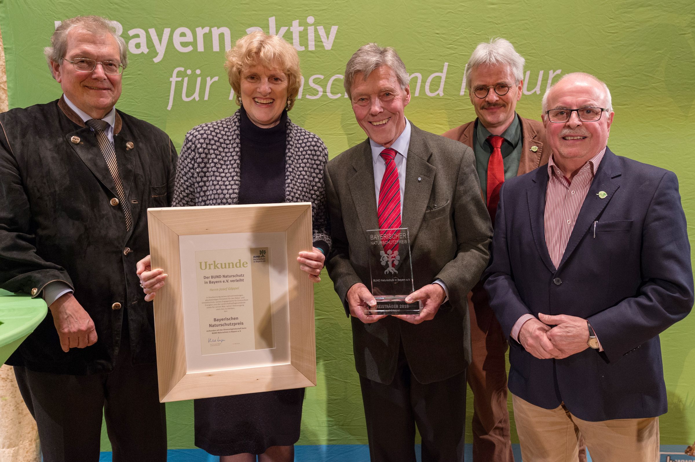 Naturschutzpreis für Josef Göppel