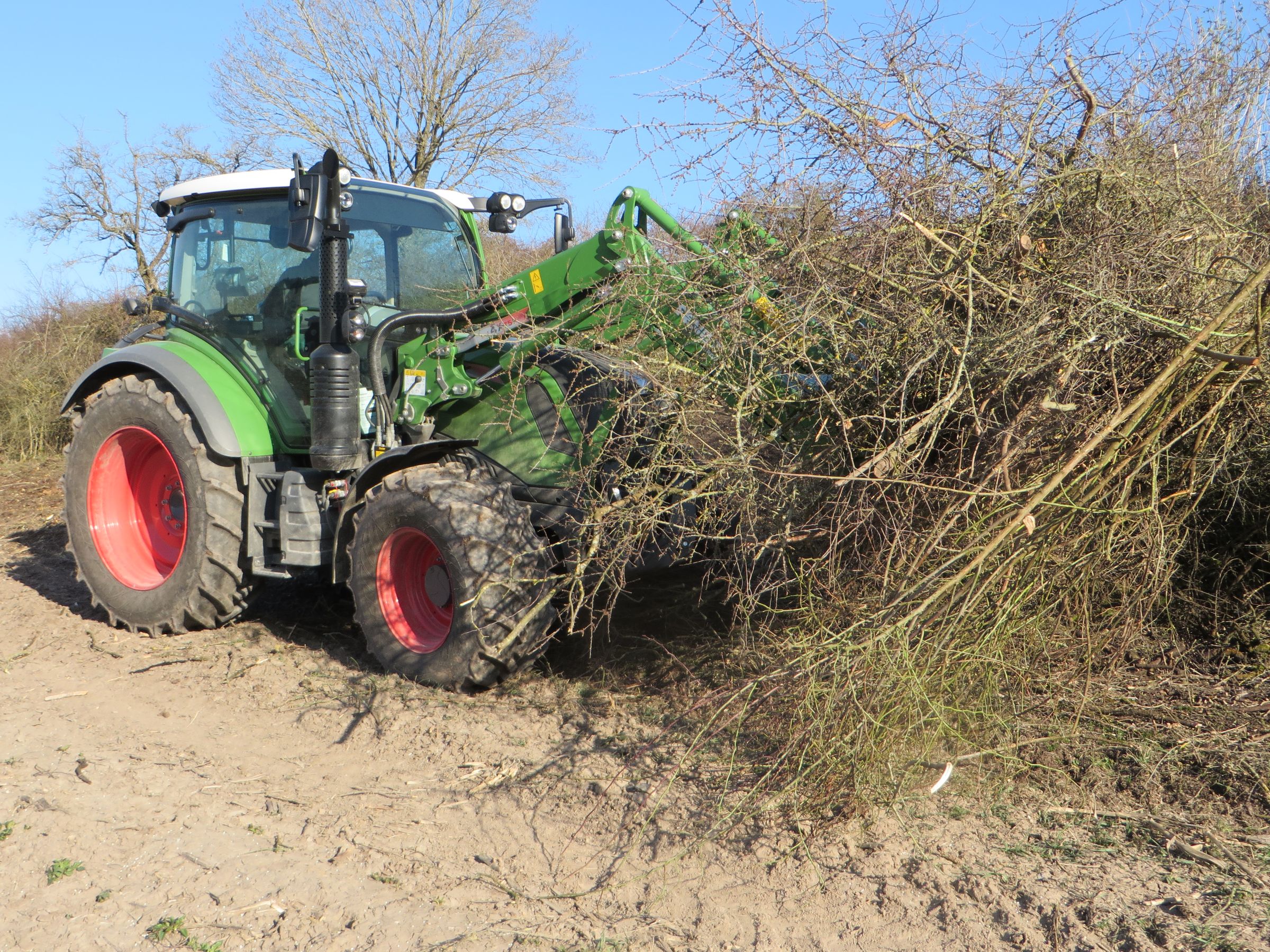 Biotoppflege bei Schalkhausen